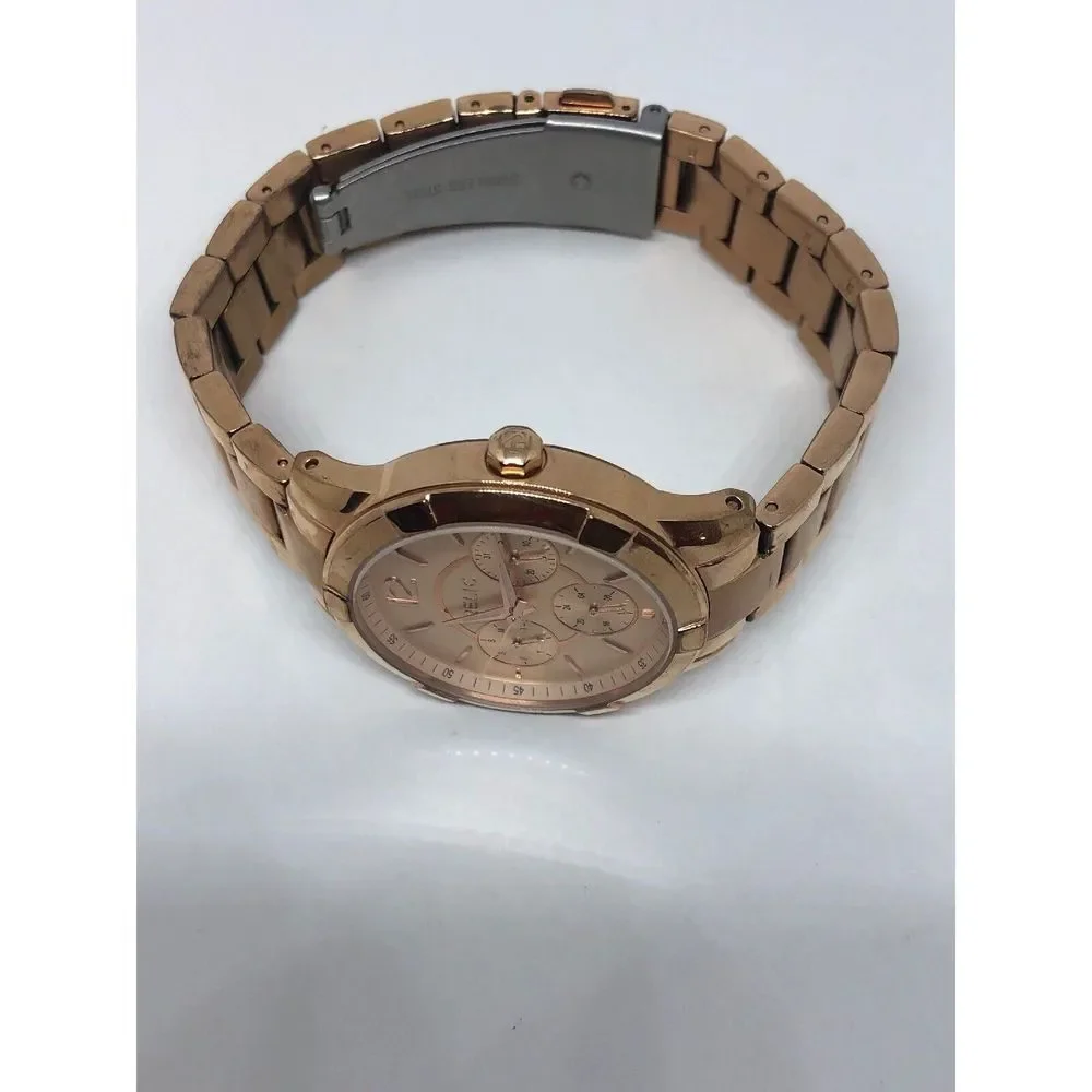 Relic ZR15698 Women's Stainless Steel Analog Rose Gold Dial Quartz Watch HO117